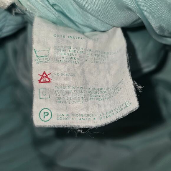 Vintage Mint Green Obermeyer Womens Ski Jacket Thick Warm Size 10 1980s - Picture 10 of 11